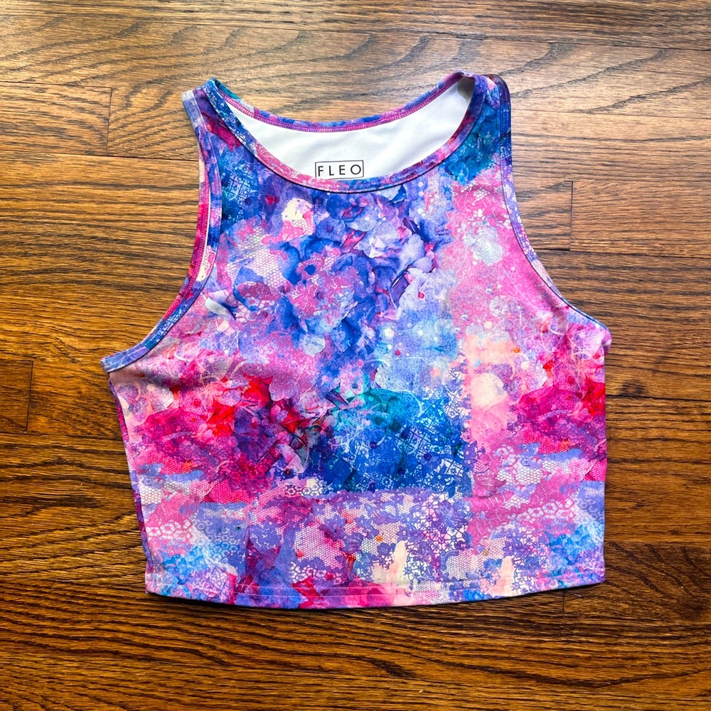 Fleo Colorful Crop Top
